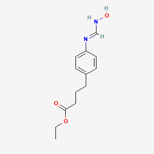 Структурная формула CYP4Z1-IN-1, CAS 2760611-38-7, формула C13H18N2O3