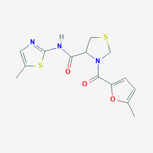 Структурная формула dCeMM4, CAS 1281683-44-0, формула C14H15N3O3S2