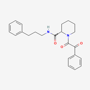 Структурная формула ElteN378, CAS 1421366-99-5, формула C23H26N2O3