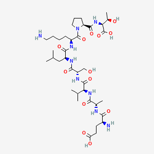 Структурная формула Epsilon-V1-2, CAS 182683-50-7, формула C37H65N9O13
