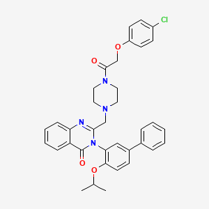 Структурная формула Erastin2, CAS 1695533-44-8, формула C36H36N2O8