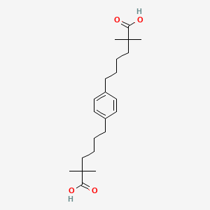 Структурная формула EVT0185, CAS 2588489-03-4, формула C22H34O4