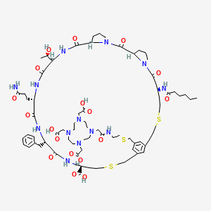Структурная формула FAP-2286, CAS 2581741-18-4, формула C67H99N13O18S3