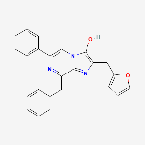 Структурная формула Furimazine, CAS 1374040-24-0, формула C24H19N3O2