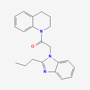 Структурная формула GFP16, CAS 749212-56-4, формула C21H23N3O