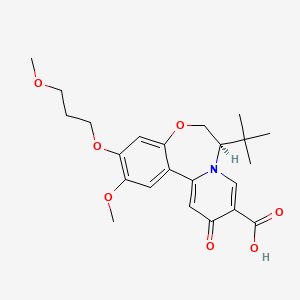 Структурная формула GST-HG131, CAS 2270215-69-3, формула C23H29NO7