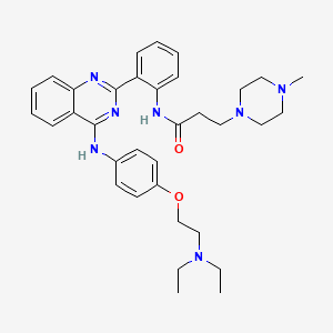 Структурная формула hVEGF-IN-1, CAS 1637443-98-1