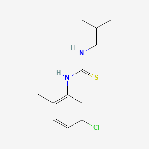 Структурная формула Hdl376, CAS 147751-31-3, формула C12H17ClN2S