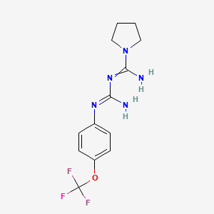 Структурная формула IM156, CAS 1422365-93-2, формула C13H16F3N5O