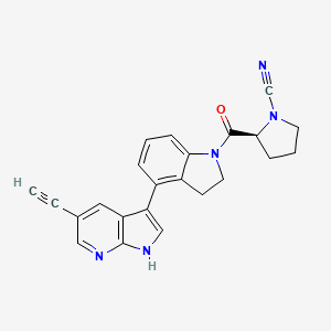 Структурная формула IMP-1710, CAS 2383117-96-0, формула C23H19N5O