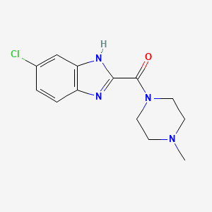 Структурная формула JNJ10191584, CAS 73903-17-0, формула C13H15N4OCl
