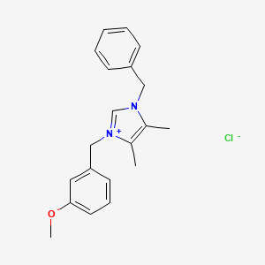 Структурная формула Lepidiline C, CAS 2750933-59-4, формула C20H23ClN2O