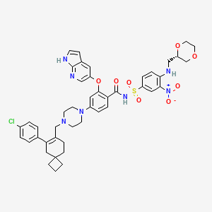 Структурная формула APG-2575 (lisaftoclax), CAS 2180923-05-9, формула C45H48ClN7O8S