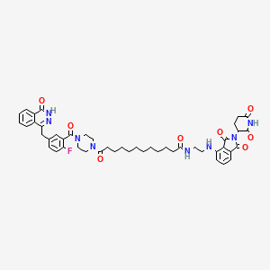 Структурная формула Lumateperone Tosylate, CAS 1187020-80-9, формула C31H36FN3O4S