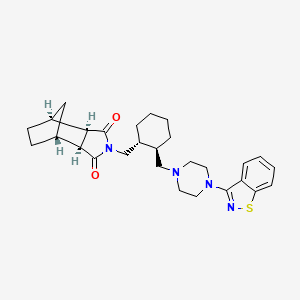 Структурная формула lurasidone, CAS 367514-87-2, формула C28H36N4O2S