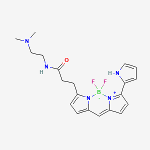 Структурная формула LysoTracker Red, CAS 231946-72-8, формула C20H24BN5OF2