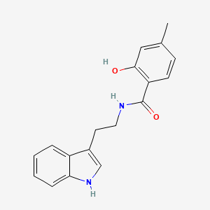 Структурная формула LZWL02003, CAS 1371564-45-2, формула C18H18N2O2