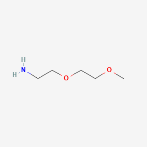 Структурная формула m-PEG2-Amine, CAS 31576-51-9, формула C5H13NO2