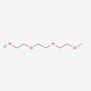Структурная формула m-PEG3-alcohol, CAS 112-35-6, формула C7H16O4