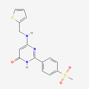 Структурная формула MC1 Precursor, CAS 1018480-97-1, формула C16H15N3O3S2