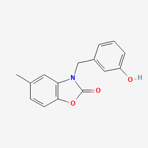Структурная формула MIF098, CAS 1208448-95-6, формула C15H13NO3