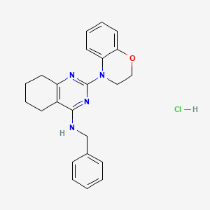 Структурная формула ML-241 hydrochloride, CAS 2070015-13-1, формула C23H25ClN4O