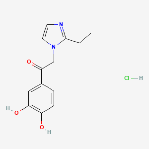 Структурная формула ML-095 (hydrochloride), CAS 1135318-57-8, формула C13H15ClN2O3