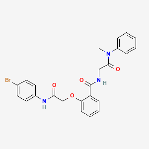 Структурная формула ML266, CAS 1462267-08-8, формула C24H22BrN3O4