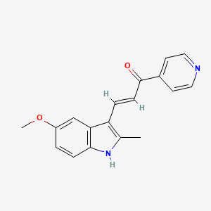 Структурная формула MOMIPP, CAS 1363421-46-8, формула C18H16N2O2