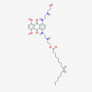 Структурная формула mono-Pal-MTO, CAS 1349197-89-2, формула C38H56N4O7
