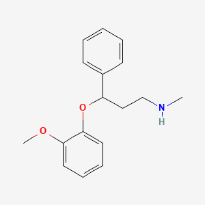 Структурная формула Nisoxetine, CAS 53179-07-0, формула C17H21NO2