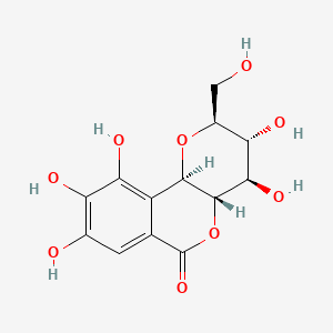Структурная формула Norbergenin, CAS 79595-97-4, формула C13H14O9