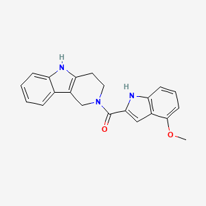 Структурная формула NPD10084, CAS 1040706-91-9, формула C21H19N3O2