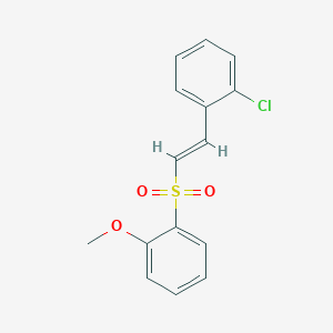 Структурная формула Nrf2-activator, CAS 1554271-18-9, формула C15H13ClO3S