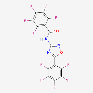 Структурная формула NV914, CAS 2341941-41-9, формула C15Hf10N3O2