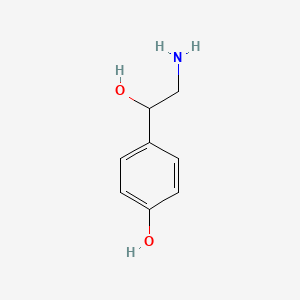 Структурная формула Octopamine, CAS 104-14-3, формула C8H11NO2