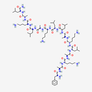 Структурная формула Oligopeptide-10, CAS 466691-40-7, формула C78H140N20O15