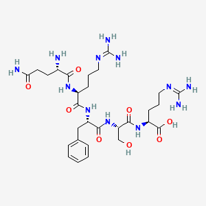 Структурная формула Opiorphin trifluoroacetate salt, CAS 864084-88-8, формула C29H48N12O8