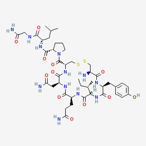 Структурная формула Oxytocin, CAS 50-56-6, формула C43H66N12O12S2