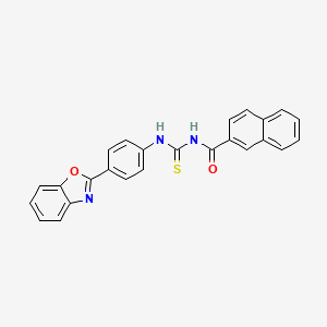 Структурная формула PDS-0330, CAS 2904682-19-3, формула C25H17N3O2S