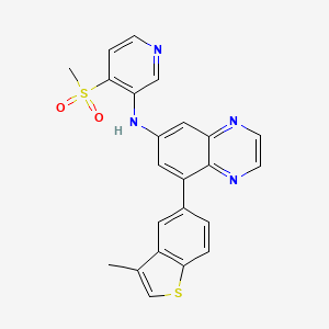 Структурная формула PFKFB3inhibitor(Compound69), CAS 2043400-32-2