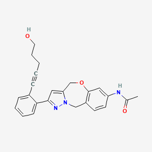 Структурная формула PFKL activator NA-11, CAS 2785323-65-9, формула C24H23N3O3