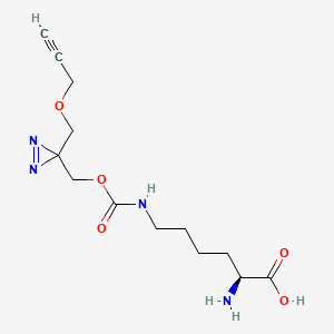 Структурная формула PrDiAzK, CAS 2231405-64-2, формула C13H20N4O5