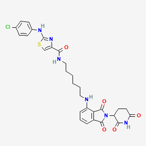 Структурная формула PROTAC-O4I2, CAS 2785323-62-6, формула C29H29N3O3S