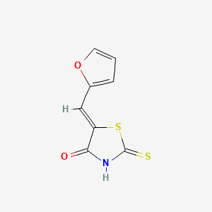 Структурная формула Protonstatin-1, CAS 521972-99-6, формула C8H5NO2S2