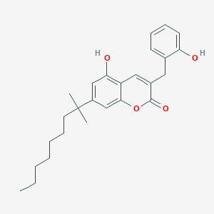 Структурная формула PSB-SB-487, CAS 1399049-81-0, формула C26H32O4