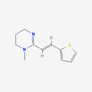 Структурная формула Pyrantel, CAS 15686-83-6, формула C11H14N2S