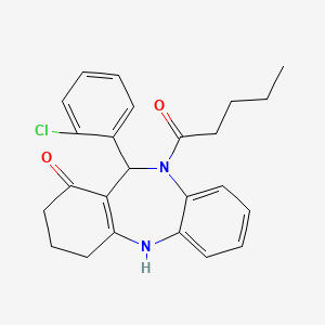 Структурная формула RBC10, CAS 362503-73-9, формула C24H25ClN2O2