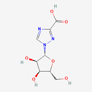 Структурная формула Ribavirin carboxylic acid, CAS 39925-19-4, формула C8H11N3O6