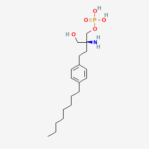 Структурная формула FTY720(8)-Phosphate, CAS 402616-26-6, формула C19H34NO5P